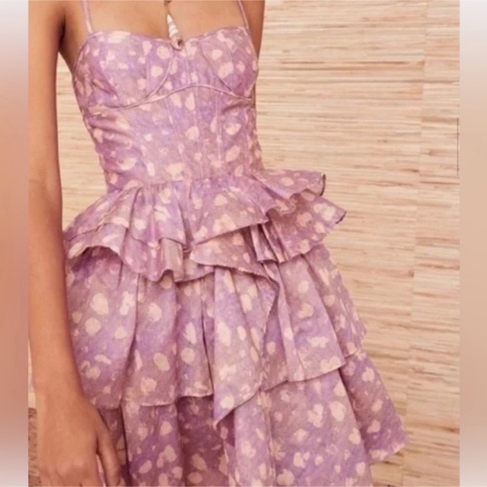 ULLA JOHNSON Celina Mini Dress Sz 2 - Picture 3 of 6